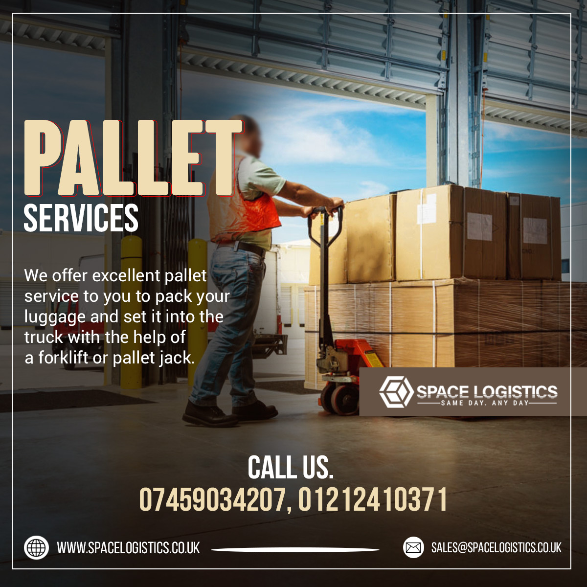 Pallet Delivery Service In Uk